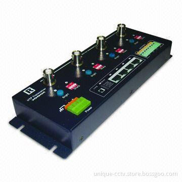 Video Balun with Power of 17V DC, Measuring 200 x 70 x 38mm